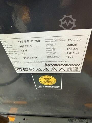 Forklift elektrik 4 roda Jungheinrich EFG 316 / 4359 Std.