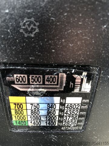 Paletové zakladače Still EXV 14C Triplex