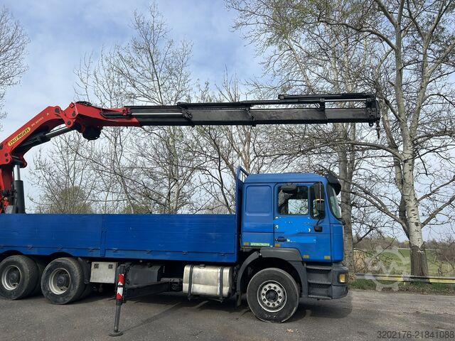 Cần cẩu gắn trên xe tải MAN 33464 Palfinger PK 66000 E crane kran