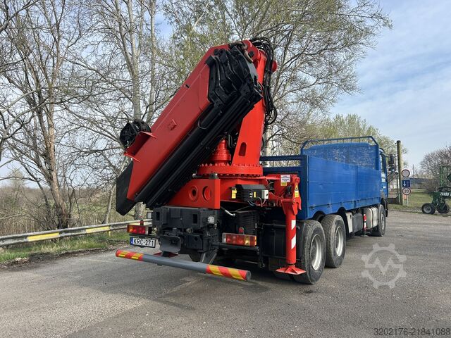 Cần cẩu gắn trên xe tải MAN 33464 Palfinger PK 66000 E crane kran