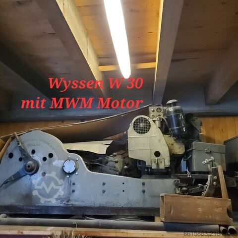 غربال اهتزازي، Wyssen، سيور ناقلة Sieb, Wyssen, Moser, Förderbänder, MWM diverse