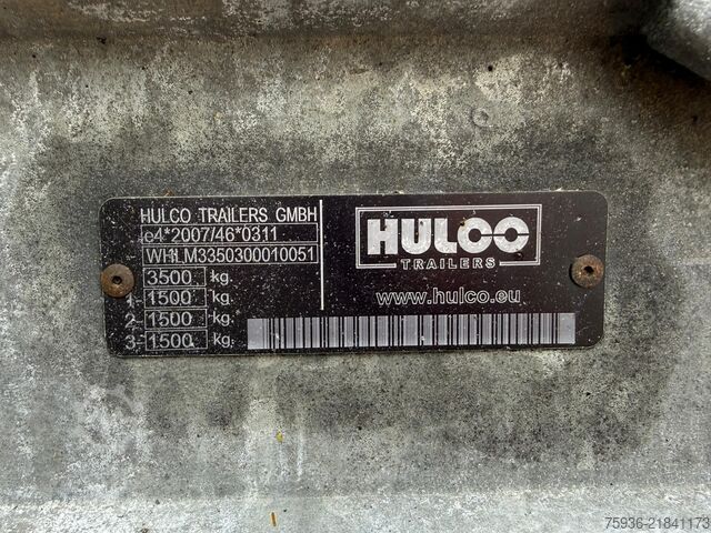 Hulco MEDAX-3 MEDAX-3 Benă deschisă Capacitate de încărcare 2610KG 610cm x 201cm (an 2014) Hulco MEDAX-3 MEDAX-3 Openlaadbak 2610KG Laadvermogen...