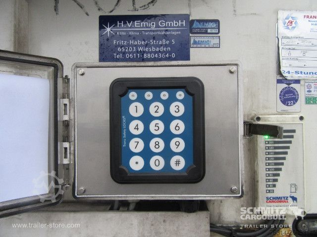 冷蔵セミトレーラー Schmitz Cargobull Tiefkühler Multitemp Doppelstock Trennwand