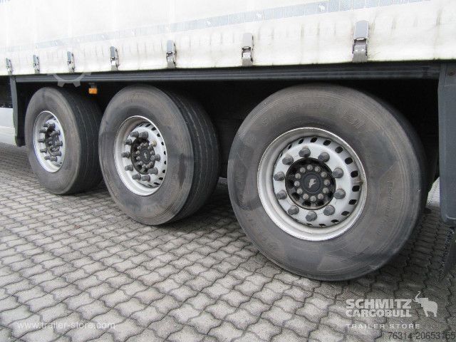 Otvorena poluprikolica s ceradom Schmitz Cargobull Curtainsider Standard Getränke
