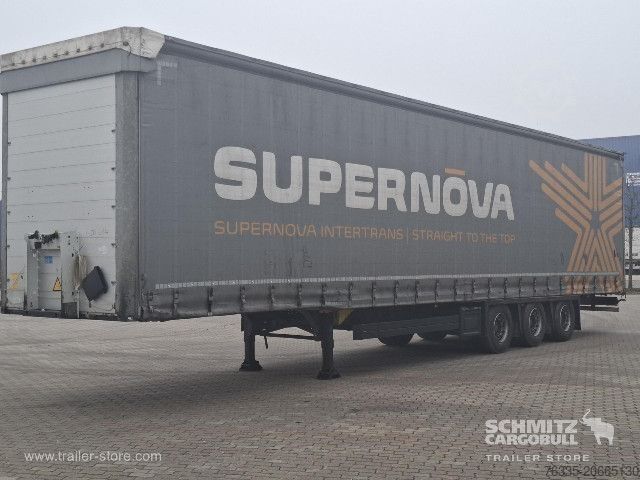 กึ่งพ่วงเปิดพร้อมผ้าใบคลุม Schmitz Cargobull Curtainsider Mega