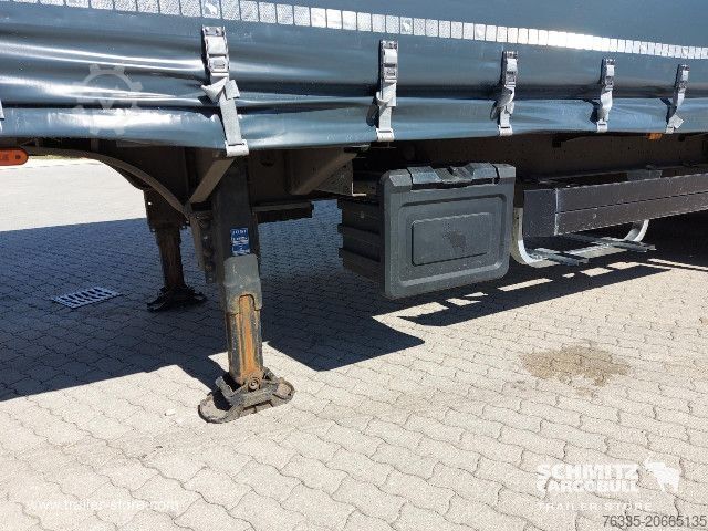 กึ่งพ่วงเปิดพร้อมผ้าใบคลุม Schmitz Cargobull Curtainsider Mega