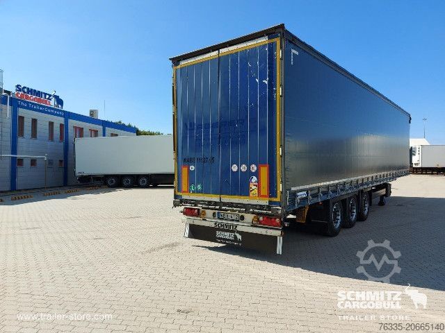 Avoin puoliperävaunu pressulla Schmitz Cargobull Curtainsider Mega