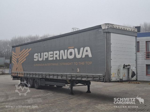 Avoin puoliperävaunu pressulla Schmitz Cargobull Curtainsider Mega