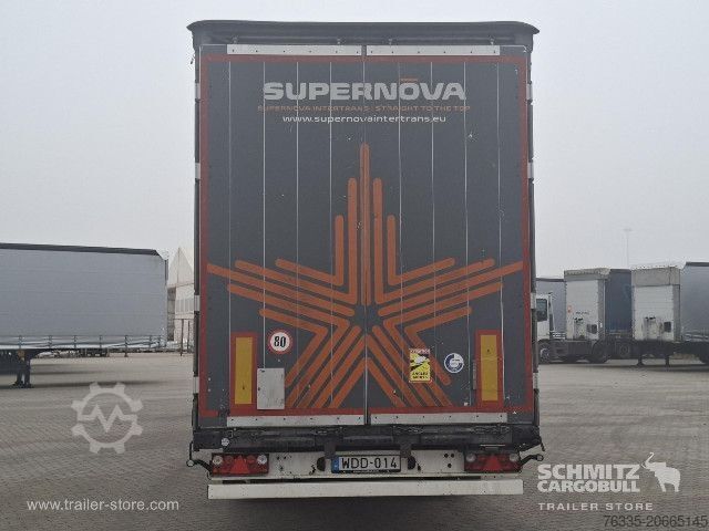Avoin puoliperävaunu pressulla Schmitz Cargobull Curtainsider Mega