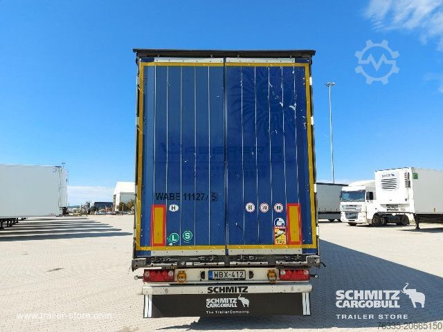 กึ่งพ่วงเปิดพร้อมผ้าใบคลุม Schmitz Cargobull Curtainsider Mega
