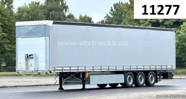 Semirremolque abierto con toldo SCHMITZ CARGOBULL SCB S3 Lift Achse Edscha Hubdach