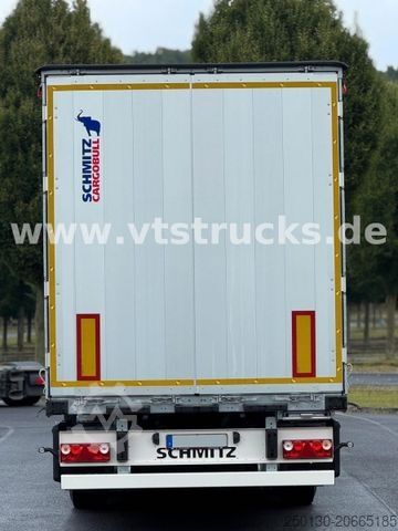 Semirremolque abierto con toldo SCHMITZ CARGOBULL SCB S3 Lift Achse Edscha Hubdach