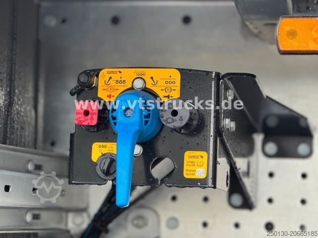 खुला सेमी-ट्रेलर तिरपाल के साथ SCHMITZ CARGOBULL SCB S3 Lift Achse Edscha Hubdach