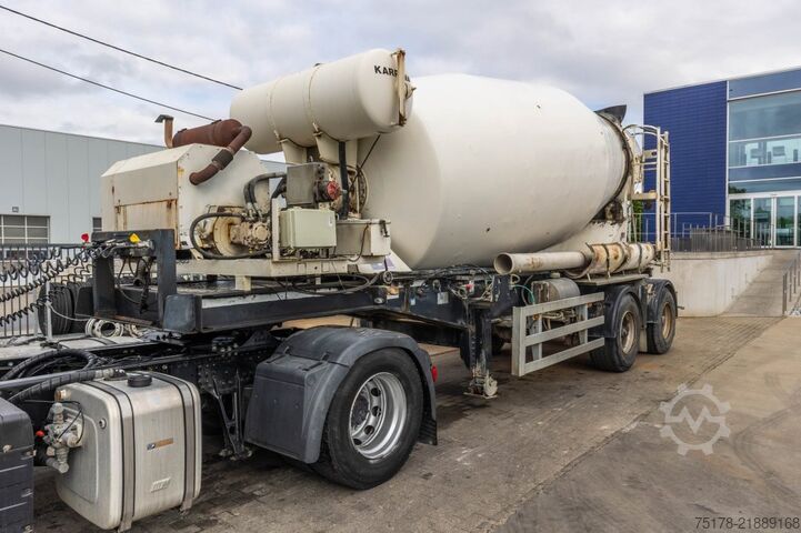 Mixer RENDERS BETON MIXER 12M3 + MOTOR (MALAXEUR/MISCHER)