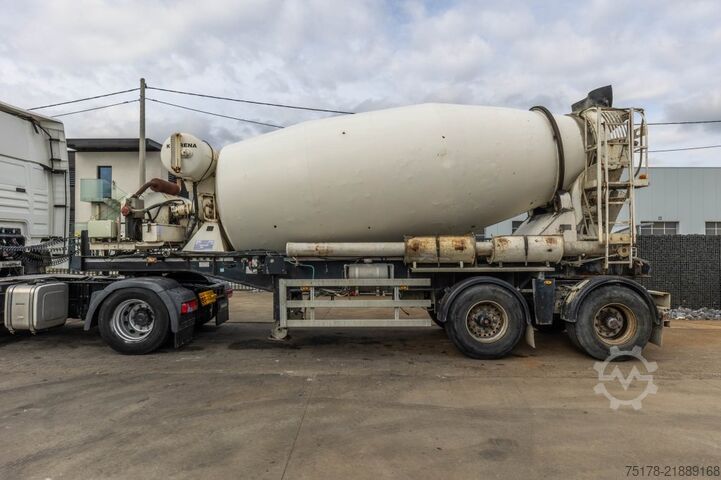 Mixer RENDERS BETON MIXER 12M3 + MOTOR (MALAXEUR/MISCHER)