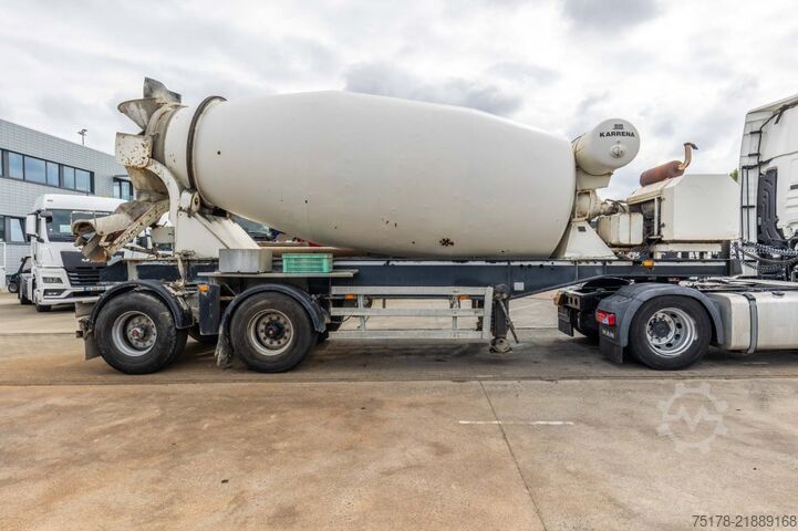 Mixer RENDERS BETON MIXER 12M3 + MOTOR (MALAXEUR/MISCHER)