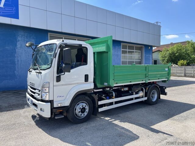 Camião porta-contentores de gancho Isuzu F14 240