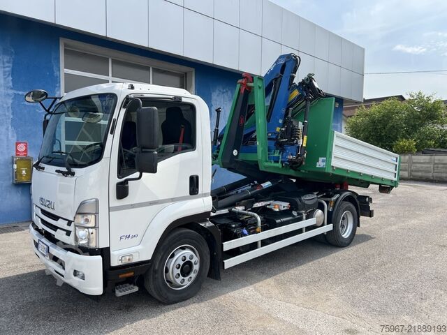 Camião porta-contentores de gancho Isuzu F14 240