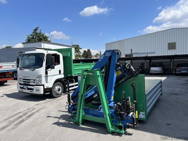 Camião porta-contentores de gancho Isuzu F14 240