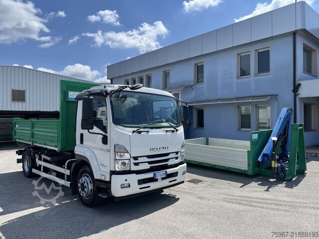 Camião porta-contentores de gancho Isuzu F14 240