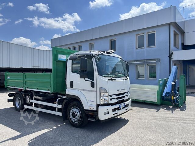 Camião porta-contentores de gancho Isuzu F14 240