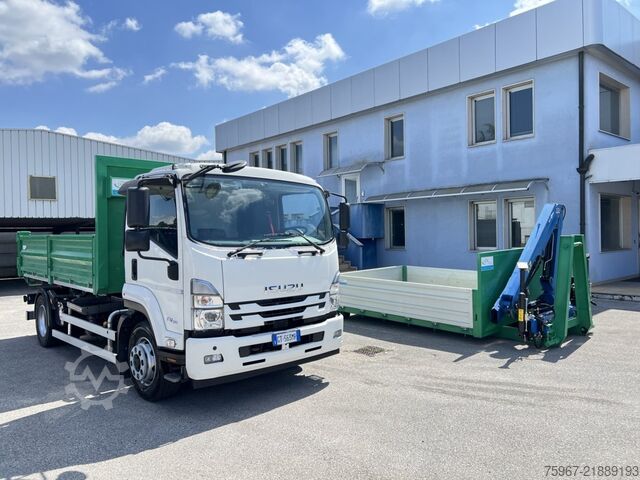 Camião porta-contentores de gancho Isuzu F14 240