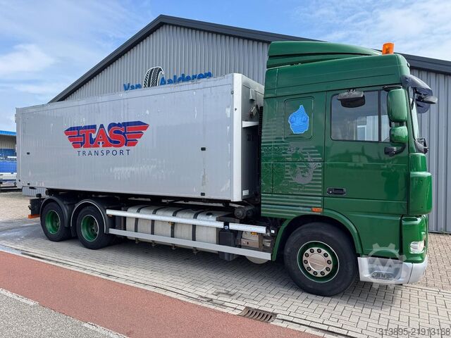 Avfallsbil DAF XF105-460 Manual, Retarder, Alu-Kipper, 10 Wheels