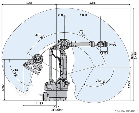 Manuseio de robôs Cloos Romat 500(ZX130S)