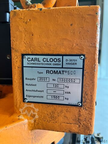 Manuseio de robôs Cloos Romat 500(ZX130S)