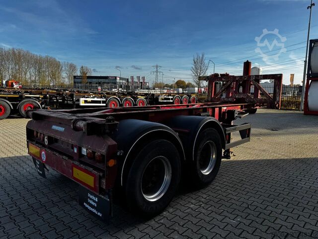 Containertransport Van Hool 2 AXLE 20FT TIPPING-CHASSIS / TWIN-TIRES / BPW ...