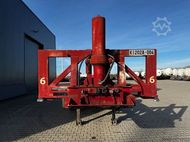 Containertransport Van Hool 2 AXLE 20FT TIPPING-CHASSIS / TWIN-TIRES / BPW ...