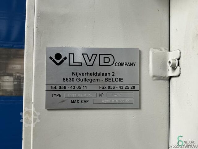 Plaatscharen  LVD MVSB 62/6,35 LVD MVSB 62/6,35