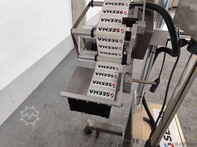 Wheeled self-adhesive labeling station SEEMA 
