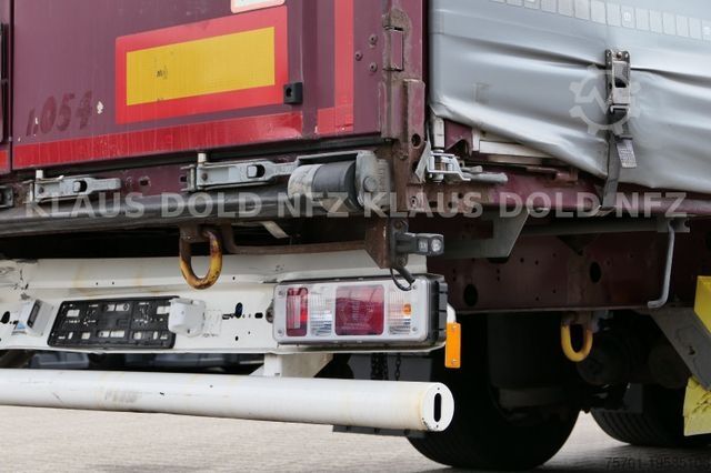 Open oplegger met zeil KRONE Pritsche Plane XL MegaLiner BWP Edscha Bordwände