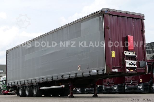 Open oplegger met zeil KRONE Pritsche Plane XL MegaLiner BWP Edscha Bordwände