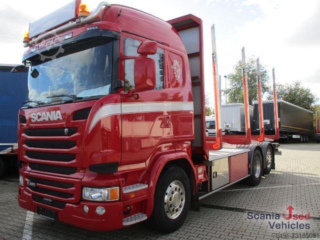 Lesnický nákladní automobil Scania R 450 LB6x2*4HNB Kompl Zug