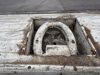 Swap body open Krone Plattform 7,82m mit Steckrungen mittig