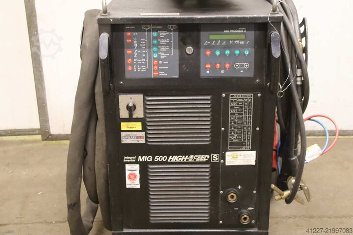 Aparat za zavarivanje sa zaštitnim gasom 500 A puls EWM MIG 500 HIGH-SPEED