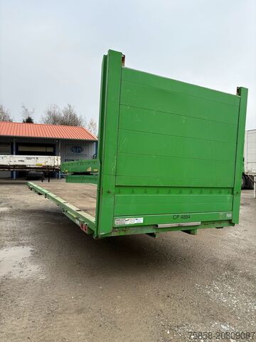 Trailer bak swap body Krone BDF 7,45m TOP Zustand Zurringe