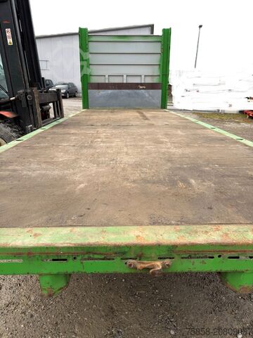 Trailer bak swap body Krone BDF 7,45m TOP Zustand Zurringe