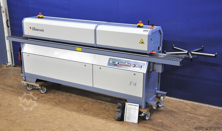 Olepovačka hrán s frézovacou jednotkou Hebrock F4