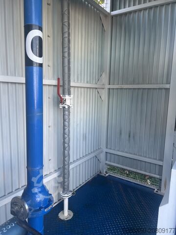 Réservoir de 15 000 litres, station de distribution de diesel