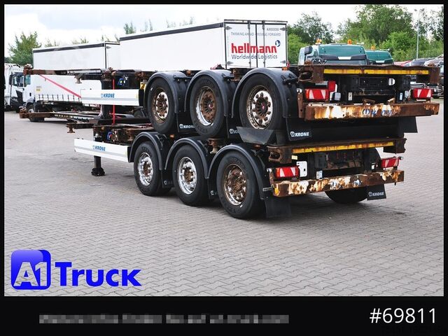 半挂交换箱车 KRONE SDC, Lift, 2 erPaket, 2x20/30/40