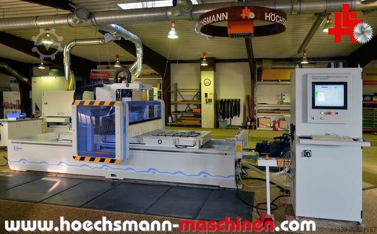 Apdirbimo centras su 4 ašimis Weeke Optimat BHP Vantage 43M