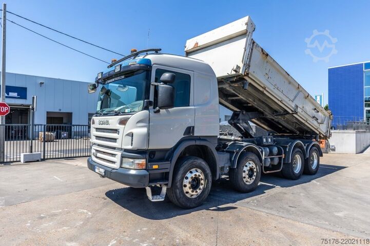 Lori sampah SCANIA P380 CB  // BIBENNE