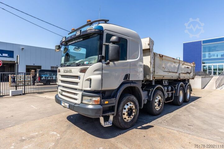 Lori sampah SCANIA P380 CB  // BIBENNE