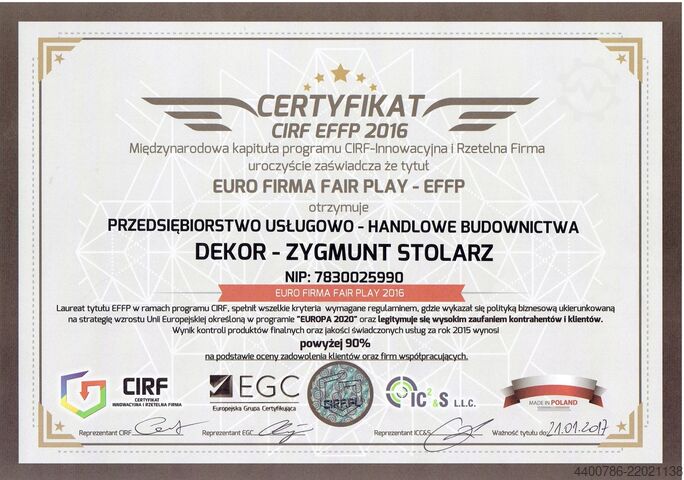 최대 20kg용 소형 진동 테이블 Dekor Poland 