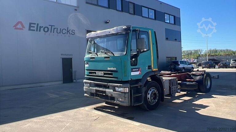Casis dengan teksi pemandu Iveco Eurotech 180E27 (MANUAL PUMP / POMPE MANUELLE /...