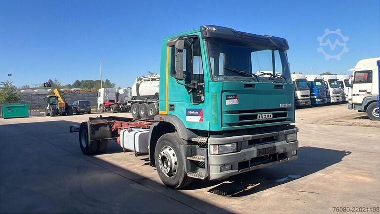 Casis dengan teksi pemandu Iveco Eurotech 180E27 (MANUAL PUMP / POMPE MANUELLE /...