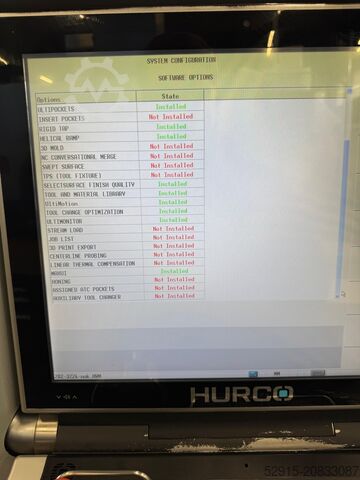 CNC-fräsmaskin Hurco VMX30 HSi